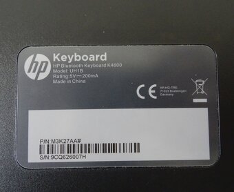 Bluetooth klávesnice HP a pouzdro na tablet Case Logic - 3