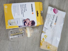 Elektrická odsávačka mléka Medela + další v ceně - 3