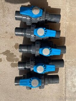 Bazénový PVC kulový ventil 50 mm - 3