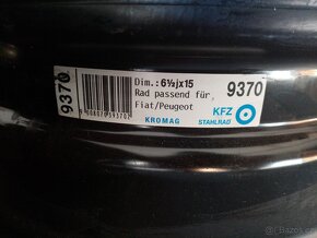 Disky 5x98 R15 ET 31 Fiat Scudo - 3