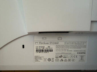 Monitor EIZO FlexScan EV2460-WT LED 24" bílý - 3