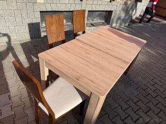 Kvalitní žíle původní cena 2800 Kč plus stůl 160x90 cm - 3