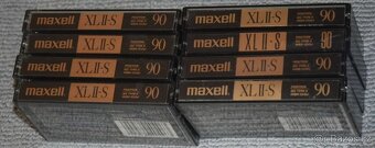 MAXELL XL II - S 90min, typ II CrO2, celkem 8ks - 3