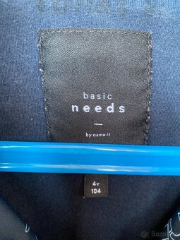 Přechodná bunda jaro-podzim zn. Name It - vel. 104 - 3