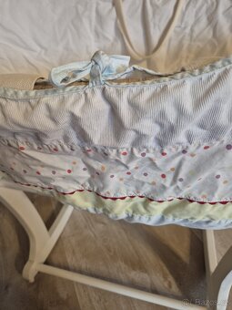 Mojžíšův koš a kolébka pro miminko 2v1 - 3