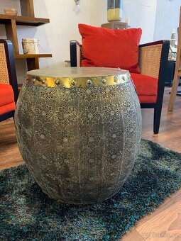 Odkládací stolek – 54 cm, kovový - 3