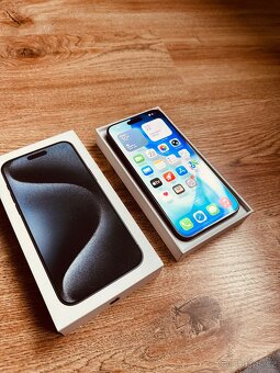 Apple iPhone 15 Pro Max 256 GB – Blue Titanium (modrý titan) - 3