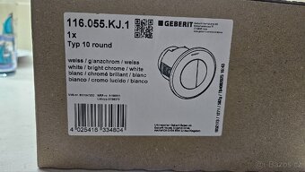 Geberit - oddálené tlačítko typ 10 - 3