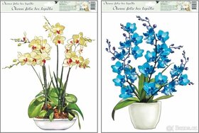 Dekorační fólie na okna-Květiny Orchideje - 3