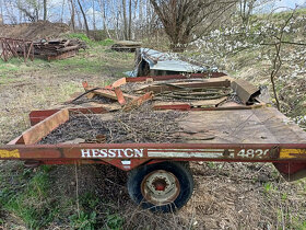 vozík za lis Hesston 4800 - 3