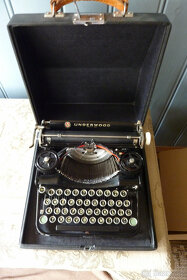 Kufříkový psací stroj UNDERWOORD - 3