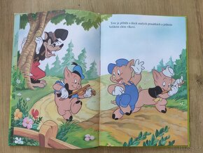 Tři malá prasátka Disney knížka - 3