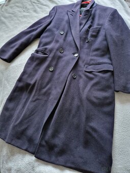 Pánský kabát Berwin & Berwin - 100% Cashmere (L) - 3