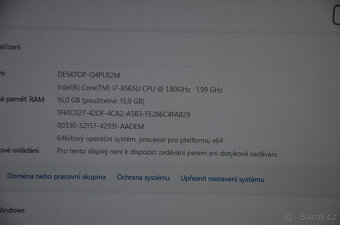 MEDION AKOYA S6445 i7/16GB/SSD 256GB/záruka - 3
