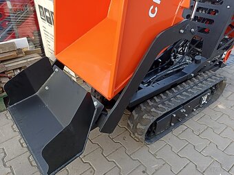 pásový dumper 600 kg nosnost, samonakládací dumper - 3