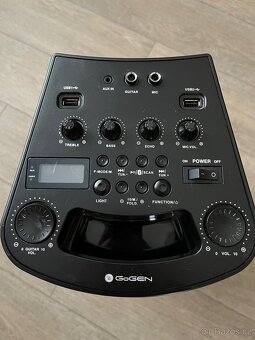 GoGEN BPS 626 Bluetooth party reproduktor s karaoke funkcí - 3