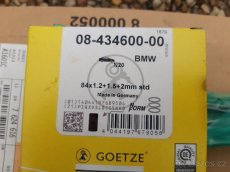 BMW 2.0i na N20B20 pístní kroužky 08-434600-00 - 3