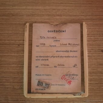 Staré doklady a faktury - 3