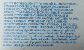 Plynový vařič XQ GAZ CAMPING s plynovou kartuší 450G - 3