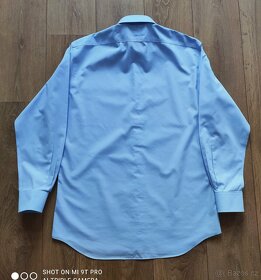 PÁNSKÁ KOŠILE T.M.LEWIN MODRÁ VELIKOST 43 SLIM FIT - 3