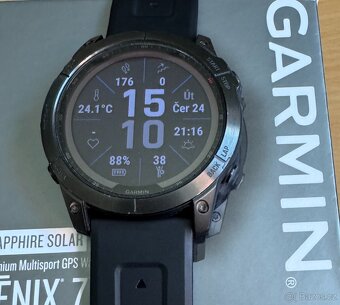 Prodám Garmin Fenix 7X sapphire solar 51 mm - 3