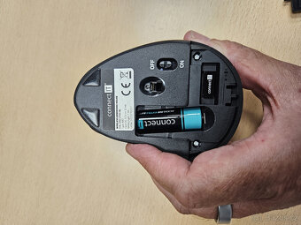 Vertikální ergonomická optická bezdrátová myš - 3
