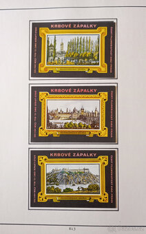 Album zápalkových nálepek 1980–1988 – 143 ks, pěkný stav - 3