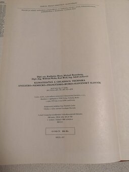 KLIMATIZAČNÁ A CHLADIACA TECHNIKA - SLOVNÍK (1978) - 3