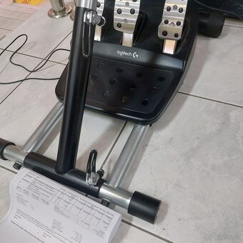 Volant Logitech G920, pedály, stojan, řadící páka, DOKLAD - 3