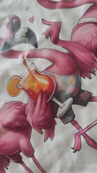 Tílko top s plameňáky - 3