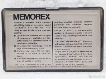 2x MEMOREX 120 MRX3OXIDE Retro Audiokazeta - 3