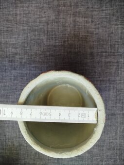 Šedé keramické obaly na květináče - 3