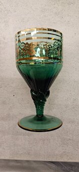 Zelené sklenicky na vino - 3