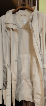 Maxi béžový kabát - 3