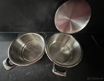 Stohovací parní systém Zepter - hrnec a parní nadoba 5,5L - 3
