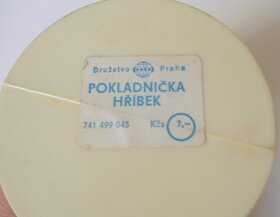 Pokladnička Hříbek, 80. léta, Družstvo Směr Praha, vč. dečky - 3