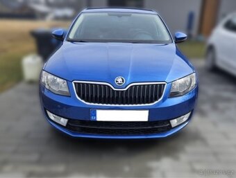 Škoda Octavia 3, 2.0 TDI 110 kw - sedan - modrá, tažné - 3
