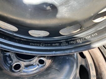 Plechové disky 16, 5×112 r16 - Seat/ Skoda/ VW - 3