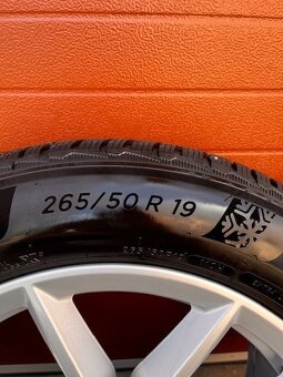 ALU kola R19 265/50 + zimní pneu Michelin Pilot Alpin 5 - 3