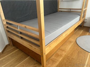 Palanda IKEA Fjelldal + 2x matrace Sultan Hogbo - 3