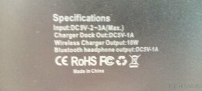 Prodám nabíječka (základnu) iPhone a jiné 10 w - 3
