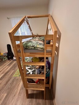 Vyvýšená postel domeček, Elis design - 3