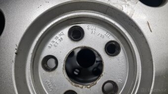 Alu kola 5x100 R15 disky Audi Škoda Seat VW 195/65/15 - 3