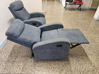 KŘESLO - POLOHOVACÍ - 2ks - 3