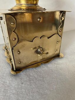 Mosazný kávomlýnek hezký model. - 3