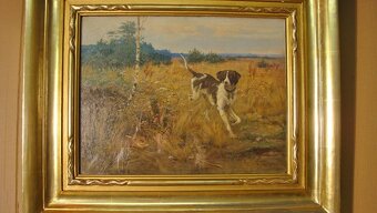 Starožitný obraz Vilém Trsek: Nevětřil - 3