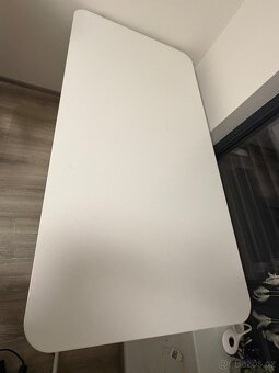 IKEA TROTTEN – psací stůl 160×80 cm – bílý - 3