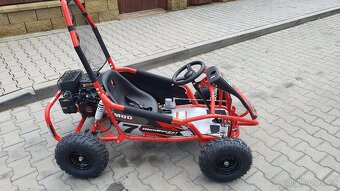 Dětská Bugina MudMonster 4 Takt 98ccm červená - 3