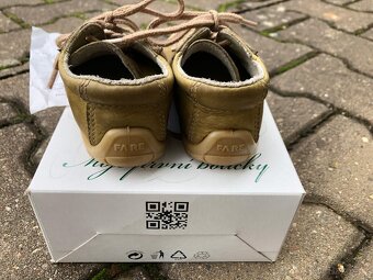 Celoroční dětské barefoot boty zn. Fare řady Bare, vel. 22 - 3