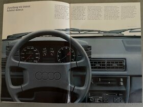 Audi 80 prospekt CC CD GTE - 3